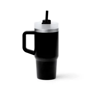 Tazza Termica Personalizzata Zarya, Bicchiere Ecologico in Acciaio Inossidabile - Product Image 1