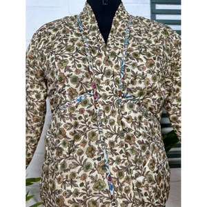 Autumn/Winter Perfect Reversible Silk Quilted <b>Jacket</b> Soft Lightweight Warm - Product Image 2