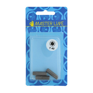 Inserti Torx in Blister Mm. 25 Gr.T25 M.5,0 (3 pezzi) - Product Image 1