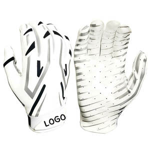 Gants de football américain de haute qualité les plus vendus conception professionnelle service personnalisé gants de football colorés - Product Image 1
