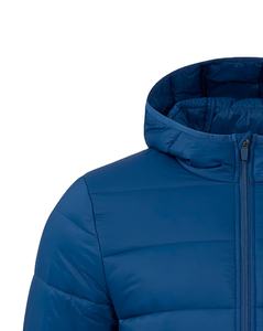 Veste matelassée à capuche unisexe OTTOMAN CARPORATION, décontractée, hiver, grande taille, fermeture éclair, coupe-vent, imperméable, 100% polyester - Product Image 3
