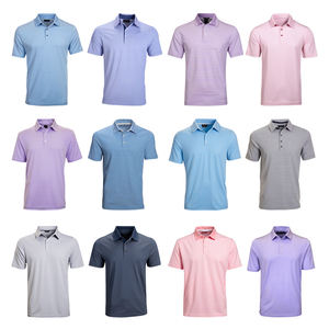 Cómoda sublimación ropa deportiva personalizada hombres manga corta Polo en blanco camisetas Poloshirts ropa de Golf - Product Image 5