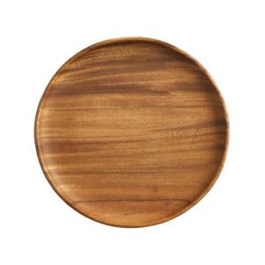 Assiettes à dîner en bois d'acacia naturel de bonne qualité Assiettes de service en bois - Product Image 6