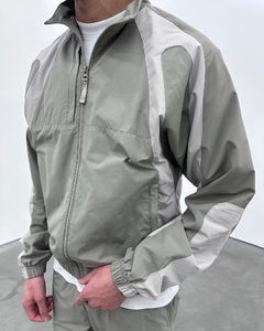 2026 New Design Long Sleeve Tracksuits Solid Color Men Windbreaker Suit Factory Made Cheap Price Men Windbreaker Suit - Product Image 6