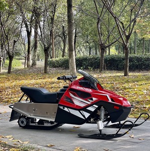 Motoneige rouge à essence pour adultes, véhicule tout-terrain, 4 temps, monocylindre, moto à chenilles pour enfants - Product Image 6
