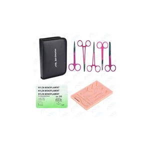 Habilidades de entrenamiento Recién llegado Kit de sutura quirúrgica menor Base esencial de instrumentos médicos quirúrgicos Herramientas de instrumentos médicos - Product Image 1