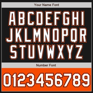 Custom negro blanco-naranja bombardero Varsity Letterman dos tonos cremallera chaqueta cortavientos Streetwear vintage hombres Varsity chaqueta - Product Image 3