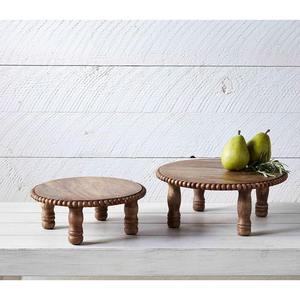 ขาตั้งไม้แบบฐานตั้งทำจากไม้มะม่วงสำหรับจัดแสดงของตกแต่งบ้านไร่สำหรับห้องครัว - Product Image 6