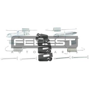 Kit di montaggio pastiglie freno FEBEST (0204-F15ER-KIT) - Product Image 1