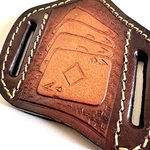 Gaine en cuir fabriquée en usine à usages multiples de style crêpe de qualité industrielle - Product Image 5