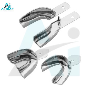 Almac fábrica venta al por mayor sólido kit dental de acero inoxidable bandejas de impresión/suministro dental instrumentos quirúrgicos dentales - Product Image 2
