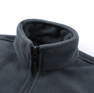 Chaquetas de Forro Polar con Cierre para Hombre, al por Mayor, Casuales, Transpirables, Ecológicas, de Invierno, Tallas Grandes, Cuello Alto, Cuero Genuino, Tejidas, con Capucha - Product Image 4