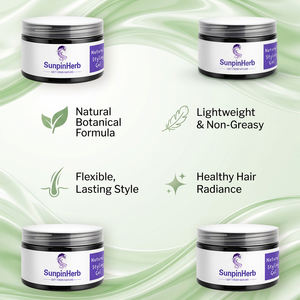 Crème coiffante naturelle pour cheveux bouclés, crépus et frisés – Fixation douce, définition des boucles, hydratation, brillance et contrôle des frisottis - Product Image 6