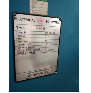 Machine à tailler les engrenages hydraulique haute vitesse Sykes : Solution de découpe d'engrenages de précision pour la fabrication industrielle - Product Image 4