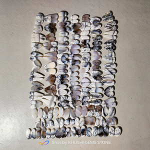 โอปอล dendritic แท้ธรรมชาติแท้หลวมมากสำหรับนักออกแบบเครื่องประดับคอลเลกชันงานฝีมือทำด้วยมืออินเดีย20-45มม. 6-10กรัม - Product Image 1