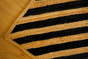 Alfombra de yute rectangular tejida a mano para sala de estar, dormitorio, pasillo, habitación de invitados, hotel y oficina al precio más bajo - Product Image 6