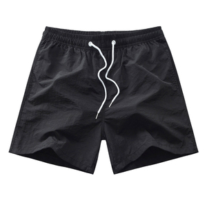 Venta caliente de lujo pantalones cortos de playa para hombre 100% algodón secado rápido hombres pantalones cortos para correr traje de baño pantalones cortos para hombres con logotipo personalizado - Product Image 5