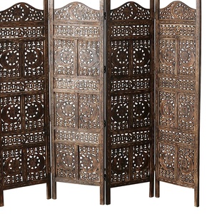 Divisor de habitaciones con pantalla de madera antigua, CHN-914 divisores de habitaciones con privacidad - Product Image 1