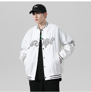 Tùy Chỉnh 2024 Mới Chất Lượng Hàng Đầu Phong Cách Mới Nhất OEM Mens Womens Thêu Satin Máy Bay Ném Bom Áo Khoác Bóng Rổ - Product Image 3