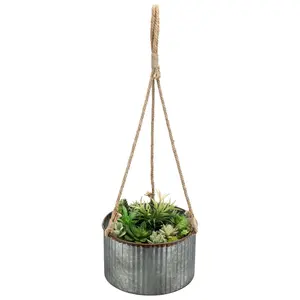 Red Coated Hand Made Hanging Planter New Design Latest Hanging Planter for Home Hotel Decor Usage in Wholesale Cheap Price - Product Image 4