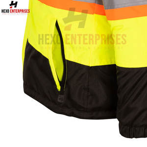 Vestes de sécurité de construction respirantes haute visibilité Veste de sécurité de haute qualité Vêtements de travail Veste de sécurité de construction d'usine - Product Image 3