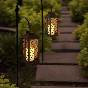 เชิงเทียนโคมไฟโลหะแบบแฮนด์เมดสำหรับตกแต่งโต๊ะในร้านอาหารและโรงแรม - Product Image 5