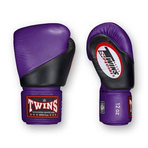 ถุงมือชกมวยคู่แฝดคุณภาพสูง หนังแท้ ยืดหยุ่น กันน้ำ ปิดด้วยแถบตีนตุ๊กแก น้ำหนักเบา อุปกรณ์ต่อสู้ - Product Image 5