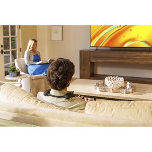 Mini 55-Inch 4K LED <b>Smart</b> TV with Wireless Wearable Speaker Bundle QLED Backlight Flat Screen for Kitchen Use - Product Image 1