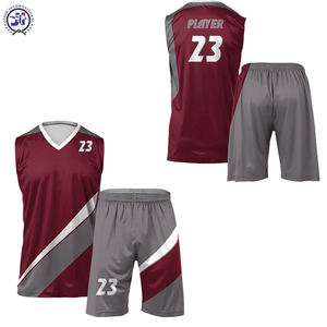 2024 uniformes de voleibol de poliéster ligero para hombres conjuntos de mejor diseño de impresión de logotipo personalizado de alta calidad - Product Image 6