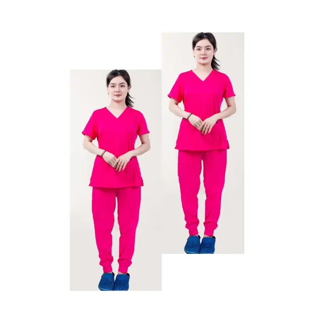 Polyester scwholesale toptan fiyat scfactory üniforma setleri hastane üniformaları hemşire üniforması Set fabrika fiyata