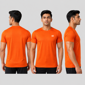 Premium Mens Dry Fit Sports <b>T</b> <b>Shirt</b> Lightweight Breathable Athletic Fitness Gym Wear Trendy Mens Dry Fit Sports <b>T</b> <b>Shirt</b> - Product Image 6
