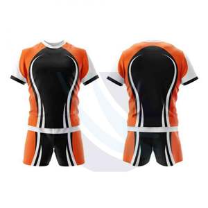 Ensemble d'uniformes de rugby SPOFIT, best-seller, prix avantageux, vente flash, kit de rugby pour hommes, écologique, 100% polyester - Product Image 3