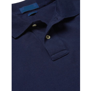 Polo de golf à manches courtes pour homme Tissu tricoté 100% coton personnalisé Marque privée ODM Fourniture Motif solide - Product Image 6