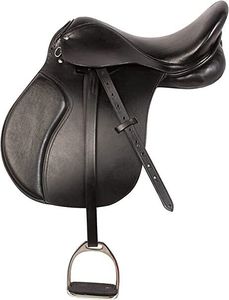 Selle de cheval en cuir de saut de haute qualité produits de course de chevaux anglais de l'Inde de TRIDENT INTERNATIONAL - Product Image 6