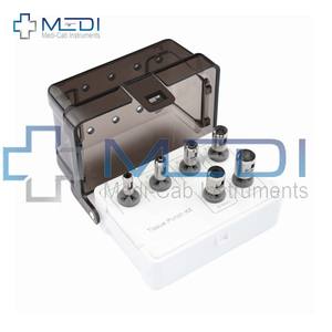 Kit de brocas de trefina para implantes dentales recubiertos de titanio - Product Image 4