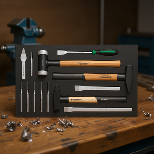 Ensemble de marteaux et ciseaux Stahlwille 13 pièces TCS Inlays Tool Sets - Product Image 3