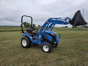BEST SELLING LS MT225S HST Tractor Loader 4WD Blue Farm & Garden Tractor Gear Drive for Engine 20 HP Multifunctional - Product Image 6