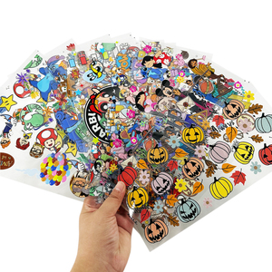 Autocollants et étiquettes personnalisés pour gobelets, impression UV, motifs tendance, 16, 20, 24 oz - Product Image 4