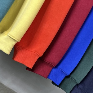 Sudaderas con capucha básicas en blanco Sudaderas de lana Logotipo personalizado para hombre Sudadera de gran tamaño con hombros caídos Jersey Sudaderas con capucha de peso pesado - Product Image 6