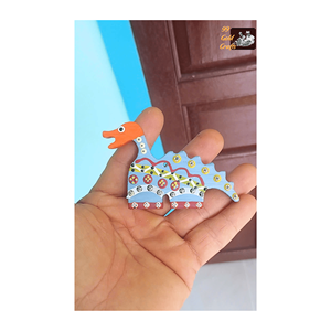 Poisson décoratif en bois: parfait pour les plateaux en bois et les présentoirs de décoration intérieure, idéal pour les cadeaux de Noël - Product Image 1