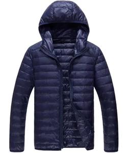 Veste d'hiver à capuche bleu royal pour hommes, Offre Spéciale à la mode, manteaux chauds et légers de grande taille - Product Image 5