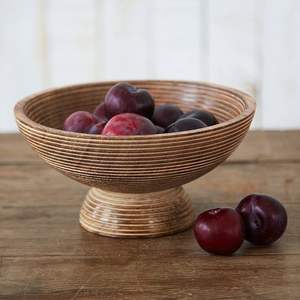 <b>Large</b> Size Wood <b>Bowl</b> for Serving High Quality Sustainable Pure <b>Wooden</b> Serving <b>Bowl</b> in Natural Color - Product Image 4