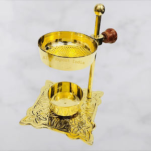 Diffuseur de parfum indien fait à la main pour restaurants, salon, brûleur d'encens aromatique, brûleur réglable, bouton en bois, meilleurs prix - Product Image 1