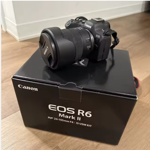 Meilleures ventes pour le kit d'objectif Canon EOS R6 Mark II + RF 24-105mm f/4 L IS USM neuf et original - Product Image 1