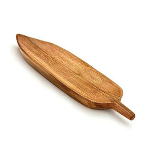 Plateau en bois de qualité supérieure vaisselle de fruits secs assiette et plat fait à la main en bois massif ustensiles de cuisine assiette et plateau au prix le plus bas - Product Image 1