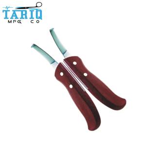 มีดกีบม้าชุดขวาและซ้าย2ชิ้นมีดกีบและกรงเล็บสัตวแพทย์เครื่องมือสัตวแพทย์มีดกีบม้า - Product Image 1