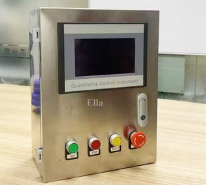 流量計を使用した自動停止SS304定量流量コントローラオイルアルコールミルク水バッチコントローラ - Product Image 2