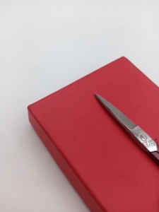 Tijeras para Cejas de Alta Calidad con Recubrimiento en Polvo, Hoja Recta, Punta Afilada, Acero Inoxidable, con su Propio Logotipo Personalizado - Product Image 6