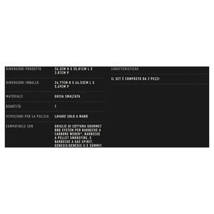 Plancha de Hierro Fundido Multifuncional Weber 8858 (36.3x35.8cm) Negra para Asar y Cocinar - Product Image 2