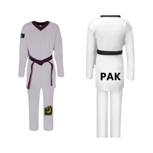 ชุดยูนิฟอร์มเทควันโดและคาราเต้แบบดั้งเดิมสำหรับผู้หญิง น้ำหนักเบา ระบายอากาศได้ดี แห้งเร็ว กันน้ำ พร้อมบริการสกรีนโลโก้ตามสั่ง - Product Image 1